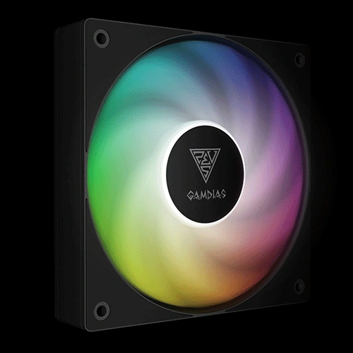 Gamdias Notus M1-1203 ARGB 120mm 3 in 1 Cabinet Fan
